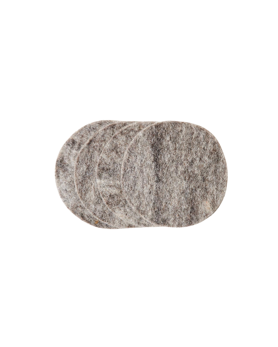 Artisan Felt Coasters - Set of 4