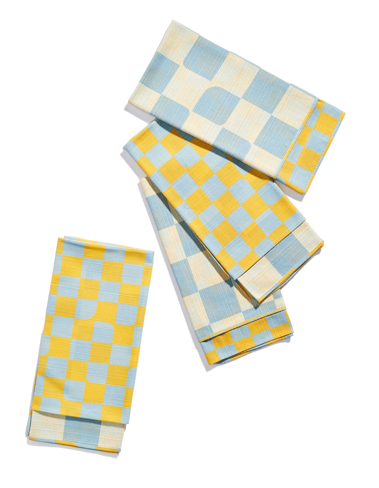Dinner Napkins Double Sided Checker - High Season