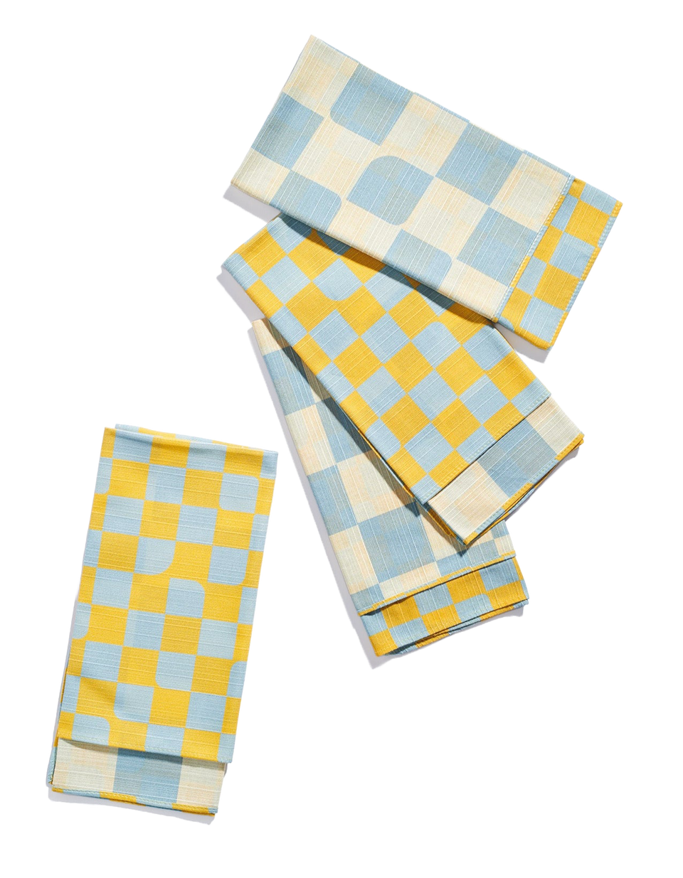 Dinner Napkins Double Sided Checker - High Season