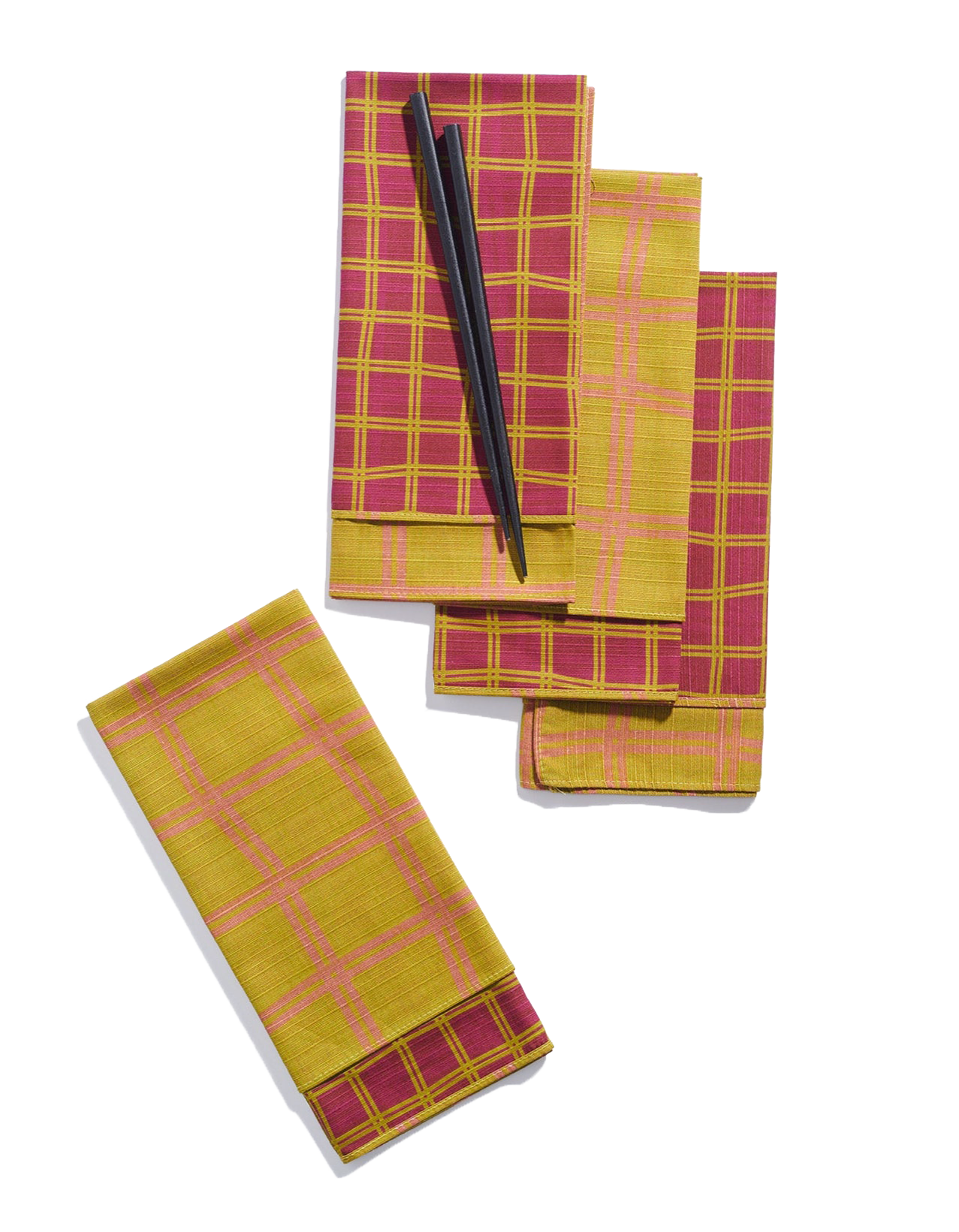 Dinner Napkins Double Sided Grid - High Season